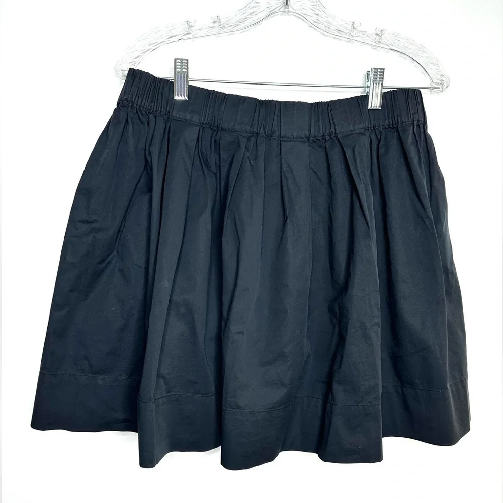 Everlane The Cotton Poplin Pleated Skirt - Picture 5 of 8